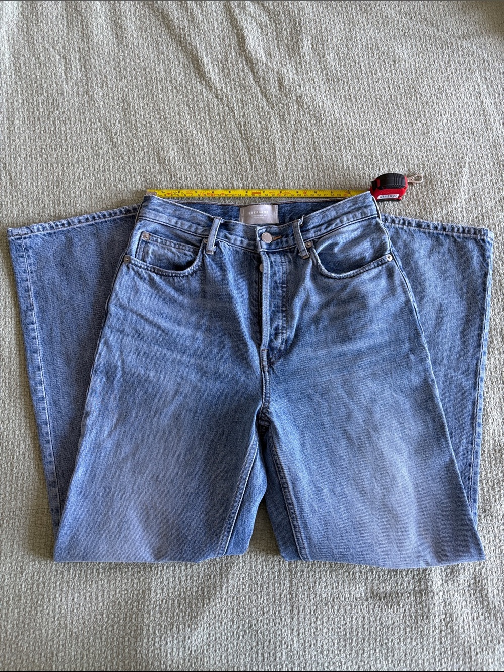 Everlane 90’s Way High Jeans, Straight Leg - 27 Long